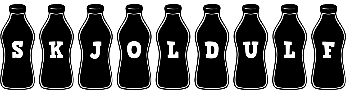 Skjoldulf bottle logo