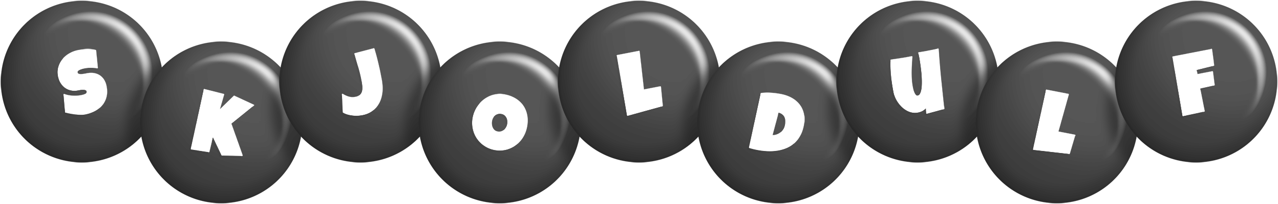 Skjoldulf candy-black logo