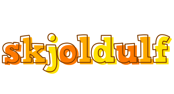 Skjoldulf desert logo
