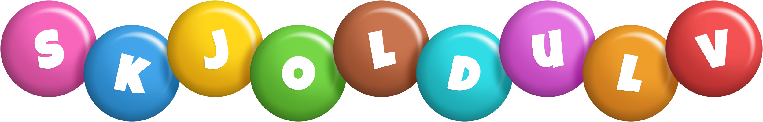 Skjoldulv candy logo