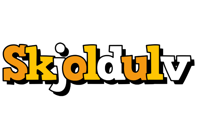 Skjoldulv cartoon logo