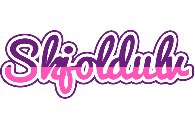 Skjoldulv cheerful logo
