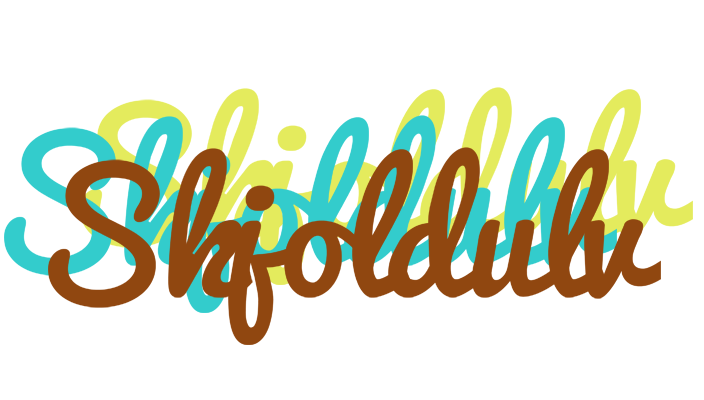 Skjoldulv cupcake logo