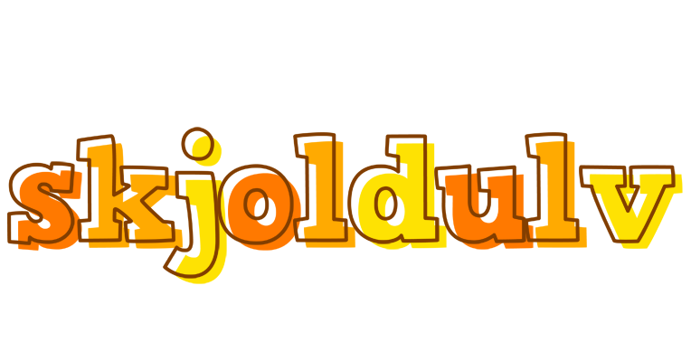 Skjoldulv desert logo