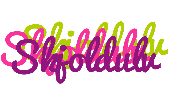 Skjoldulv flowers logo