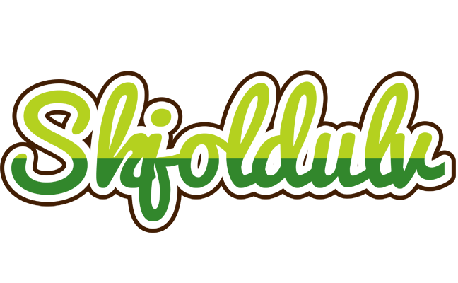 Skjoldulv golfing logo