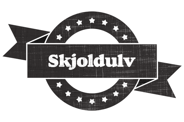Skjoldulv grunge logo