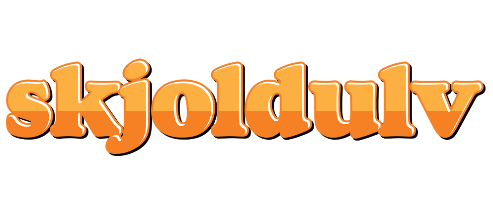 Skjoldulv orange logo