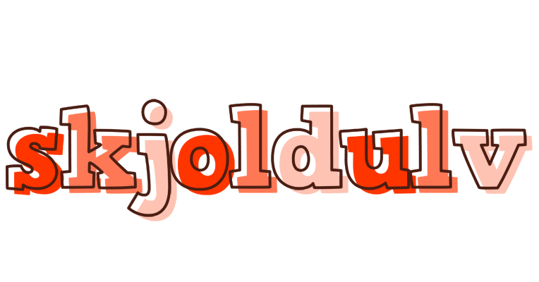Skjoldulv paint logo