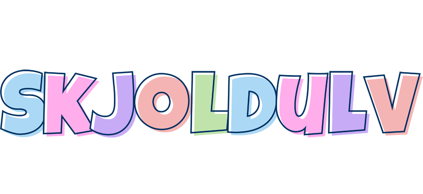 Skjoldulv pastel logo