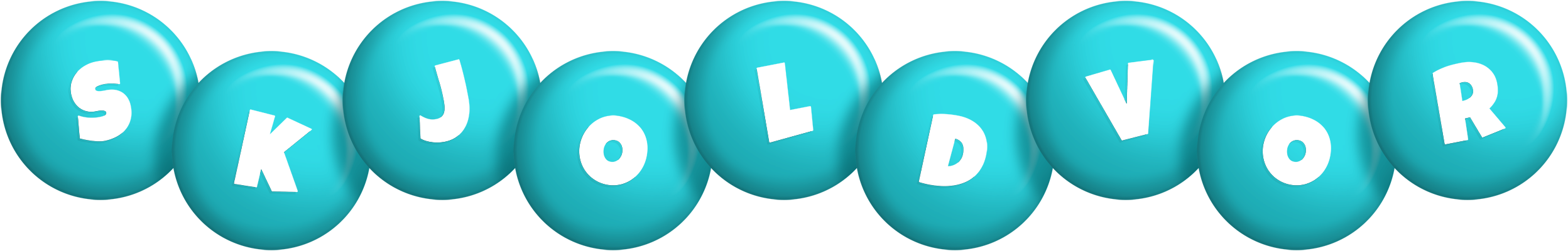 Skjoldvor candy-azur logo