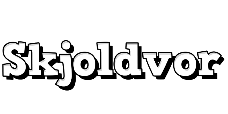 Skjoldvor snowing logo
