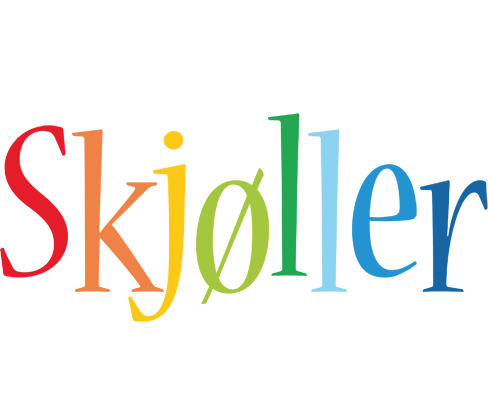 Skjøller birthday logo