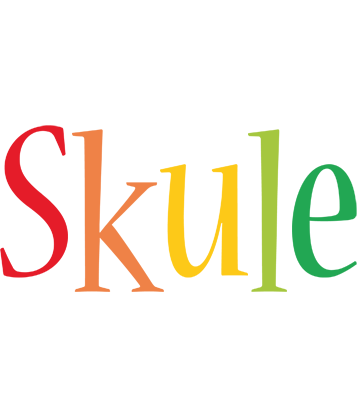 Skule birthday logo