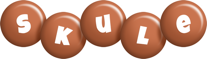 Skule candy-brown logo