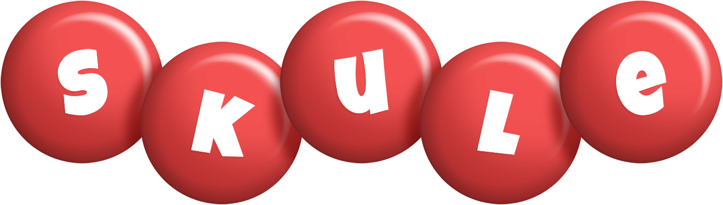 Skule candy-red logo