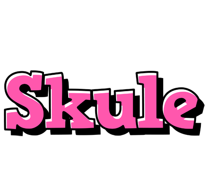 Skule girlish logo