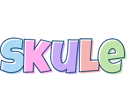 Skule pastel logo