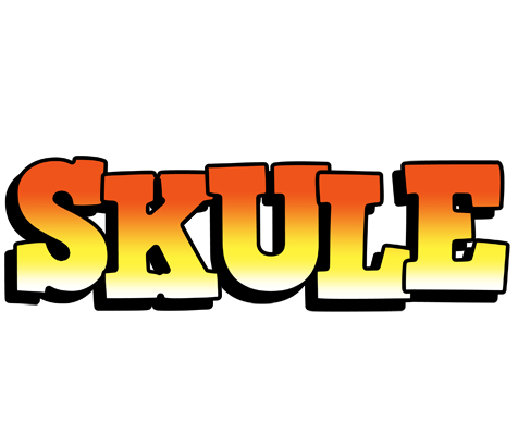 Skule sunset logo