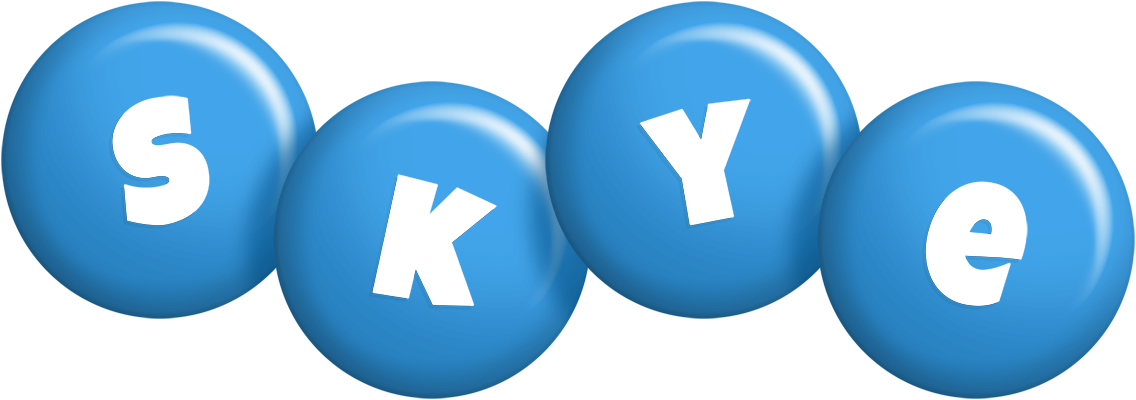 Skye candy-blue logo