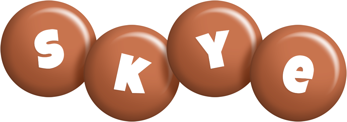 Skye candy-brown logo
