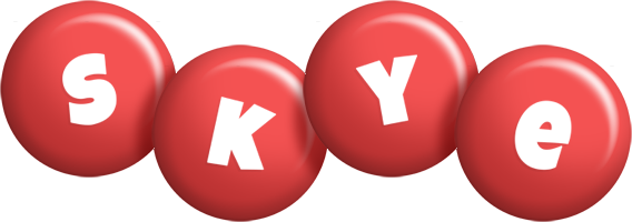 Skye candy-red logo