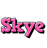 Skye girlish logo