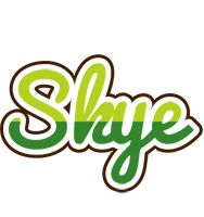 Skye golfing logo