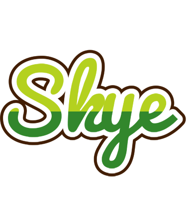 Skye golfing logo