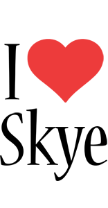 Skye i-love logo