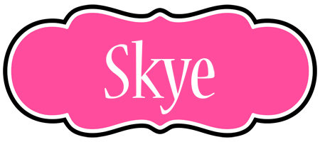 Skye invitation logo