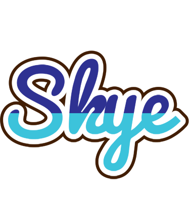 Skye raining logo