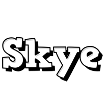 Skye snowing logo