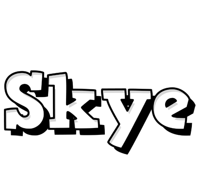 Skye snowing logo