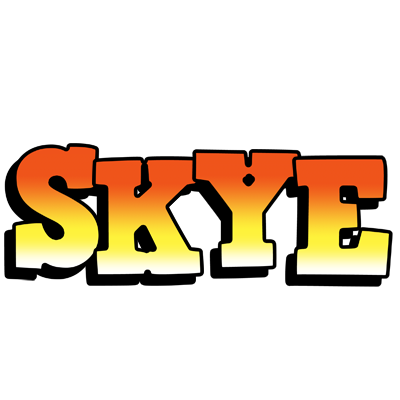 Skye sunset logo