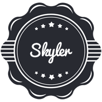 Skyler badge logo