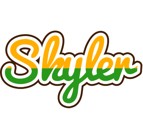 Skyler banana logo