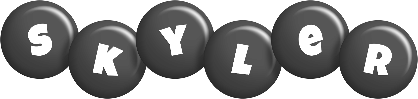 Skyler candy-black logo