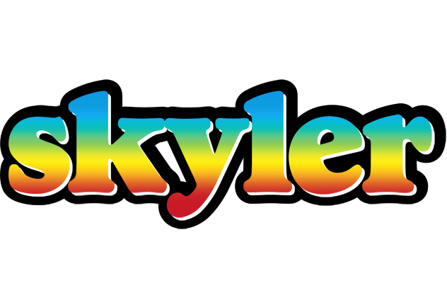 Skyler color logo