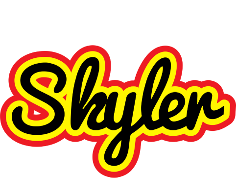 Skyler flaming logo