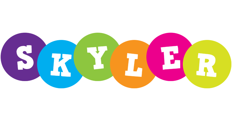 Skyler happy logo