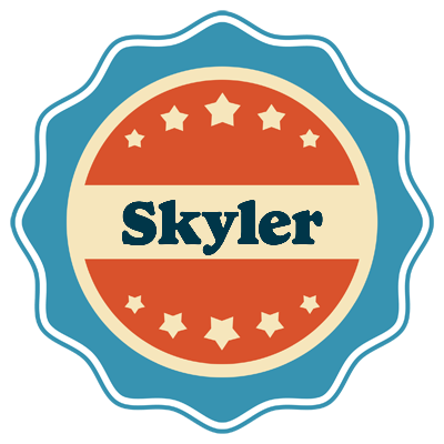 Skyler labels logo