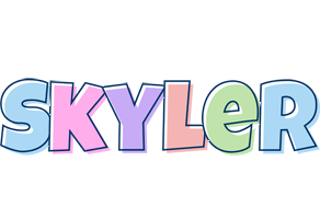 Skyler pastel logo
