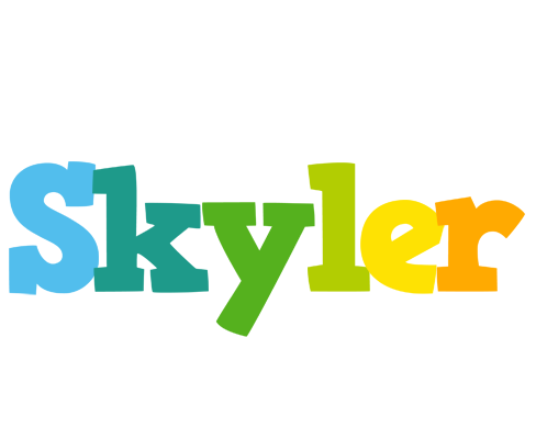 Skyler rainbows logo