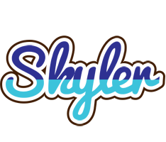 Skyler raining logo