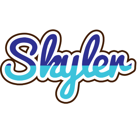 Skyler raining logo