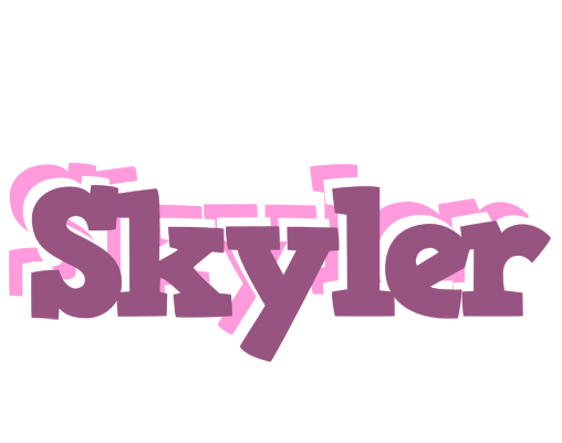 Skyler relaxing logo