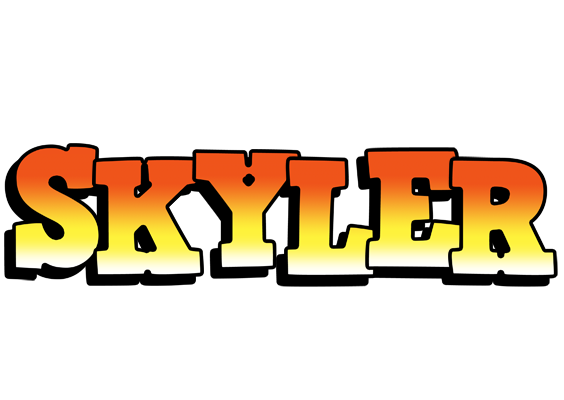 Skyler sunset logo