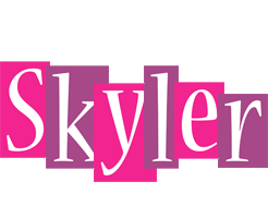 Skyler whine logo