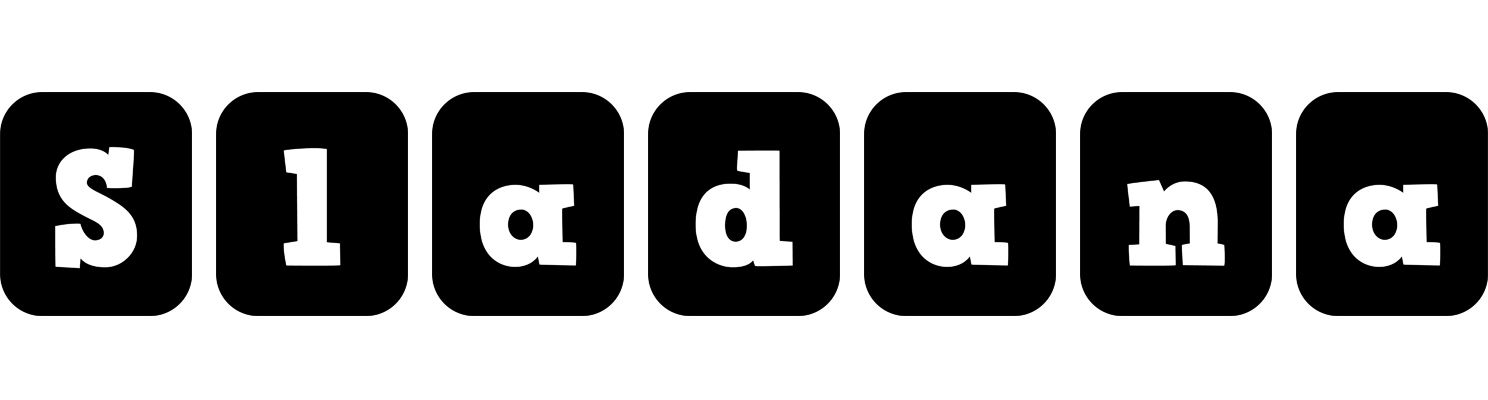 Sladana box logo